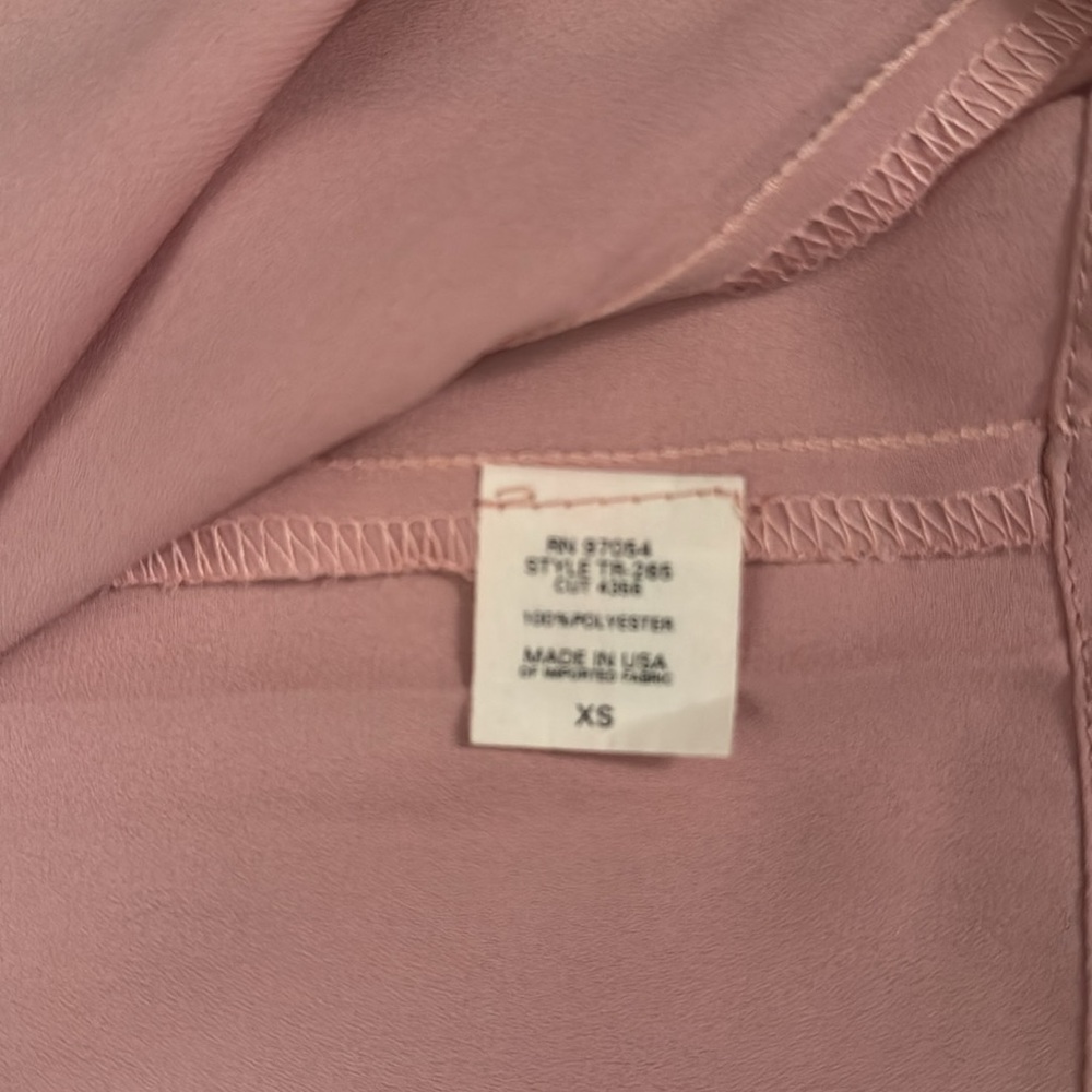 Chic One-Shoulder Pink Dress - Picture 3 of 8